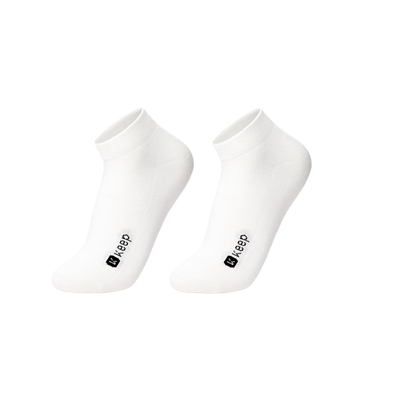 Keep Solid Low-Cut Sports Socks [10A Antibacterial] Summer Breathable Unisex Running Tennis Basketball Ankle Socks
