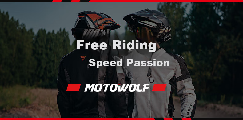 MOTOWOLF Motorcycle Riding Gloves Four Seasons Racing Carbon Fiber Anti-Fall Touchscreen Men 20