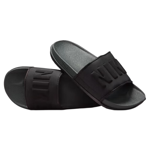 NIKE Men's Slippers, Slide Sandals, OFFCOURT Sneakers, BQ4639-003, Black, Size 42.5