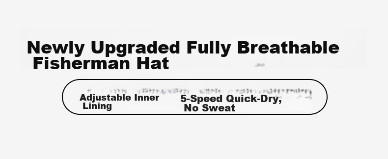 Miiow Men's Summer Breathable Mesh Large Head Circumference Bucket Hat Sunshade Wide Brim Face Slimming Sun Hat 3