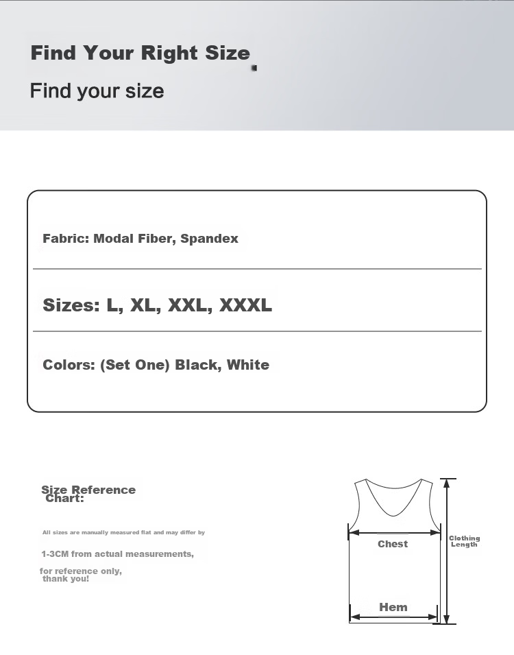 Hodo 2-Pack 50S Modal Seamless Vest for Men Soft Sports Sweat-Absorbing Breathable Base Shirt 11