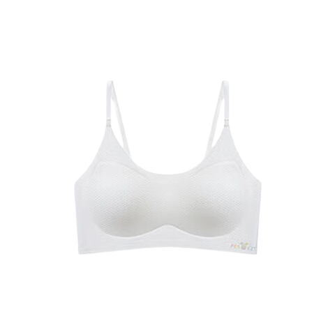 Bingxue Kapok Girls' Underwear 10-16 Years Old Junior High School Development Stage 2-3 Antibacterial Thin Girls' Bra 7A