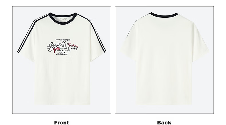 TonLion 2026 Summer Women's Short Sleeve T-Shirt Cotton American Casual Fashion Loose Trendy Top 26