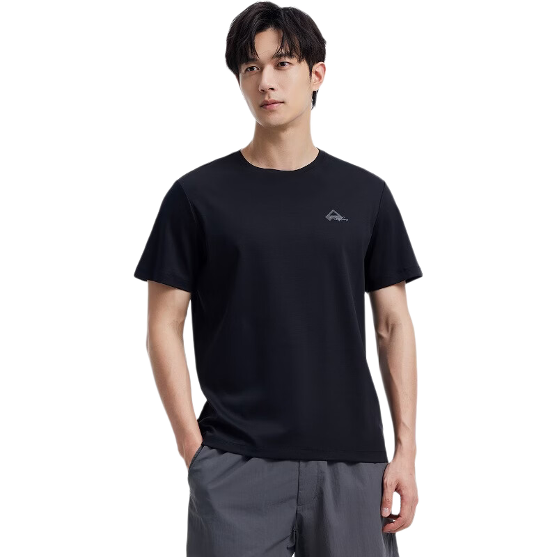 Toread Men's High-Quality SUPIMA Imported Pima Cotton Lightweight Summer Quick-Dry Sweat-Absorbing Water-Repellent Short Sleeve T-Shirt
