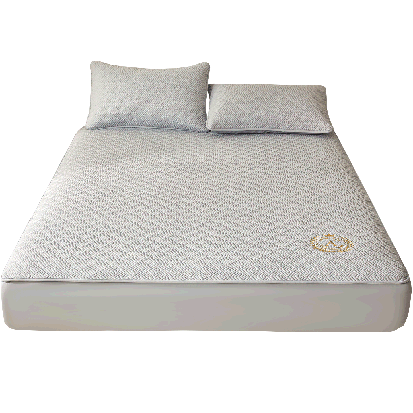 MUJI Class A Waterproof Urine-Resistant Quilted Fitted Sheet 1.8m Bed Non-Slip Thickened Mattress Protector 180x200cm