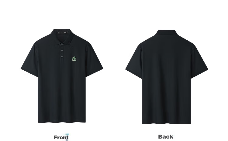 HLA Short-Sleeve Polo Shirt for Men, New Arrival [Fortune Print], Cool-Feeling Short-Sleeve Shirt for Men in Summer 22