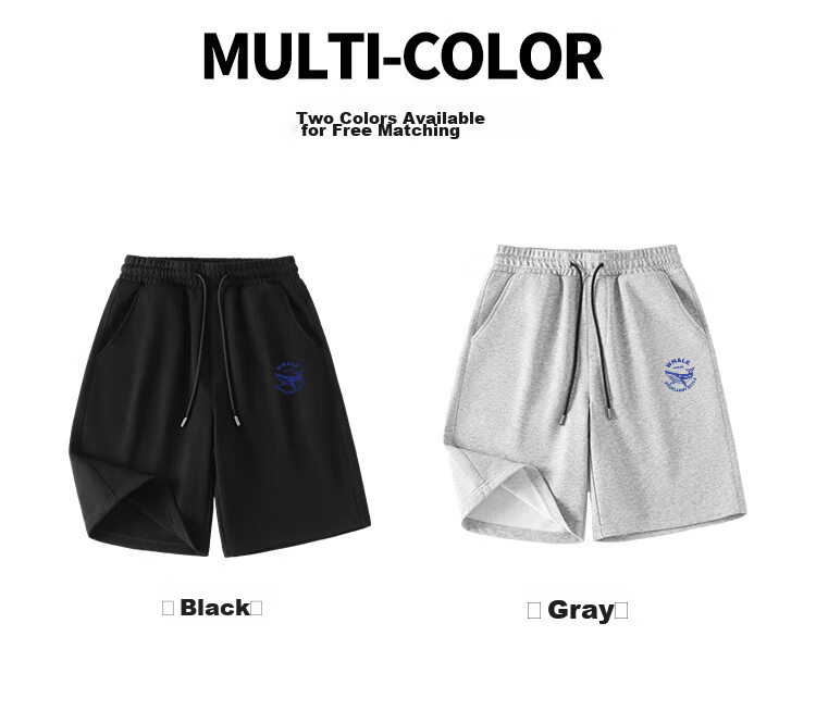 Baleno Men's Cotton Breathable Sweat-Absorbing Summer Sports Shorts, Youth Trendy Casual Loose Fit Shorts 8