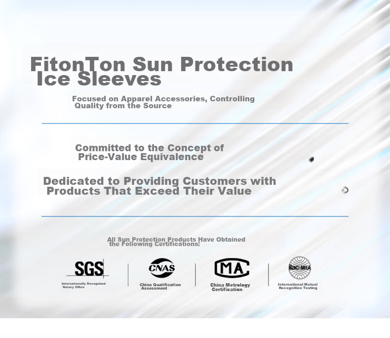 FitonTon Sunscreen Ice Sleeves Summer Solid Color Outdoor Cycling UV Protection Sleeve Ice Silk Fingerless Gloves for Men 1