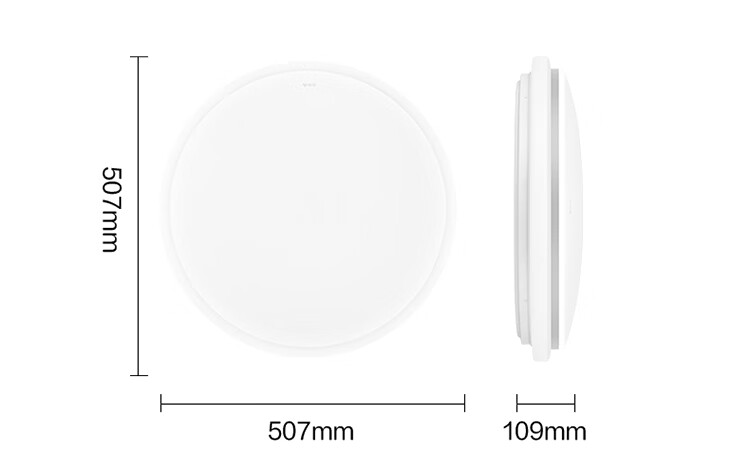 BULL Ceiling Light XD06 Fuguang Series MX-A220B-BS Full Spectrum Canopy Screen Living Room Lamp 220W 18
