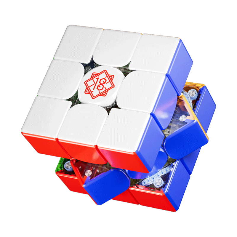 Moyu Culture 18th Anniversary Edition Super Weilong V2 3x3 Magnetic Magnetic Levitation Cube Professional Competition Puzzle