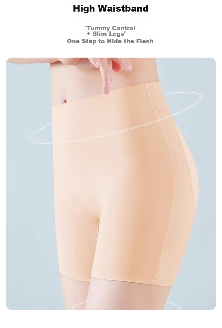 FitonTon Seamless Butt Lifting Panties for Women, Hip Enhancing Peach Shaping Underwear, Natural Thin Latex Pad, Tummy Control Waist Shaping Safety Shorts 4