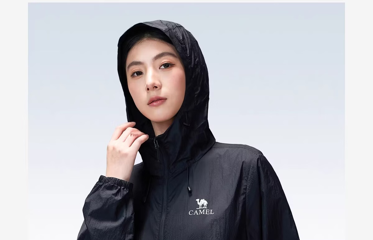 Camel [Wang Junkai Edition] 2026 Spring Summer Unisex Breathable Cooling Windproof Water-Repellent Sports Jacket 23