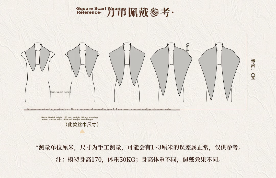 Shanghai Story [Counter Same Style] 100% Mulberry Silk Twill Double-Sided Printed Small Square Scarf Gift for Mom and Girlfriend 5