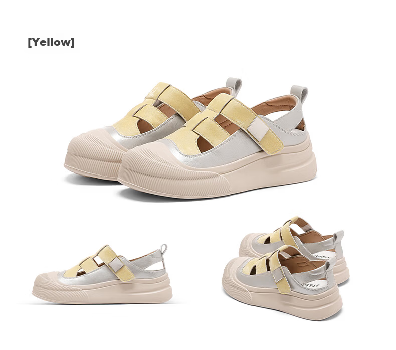 Saturday Casual Women's Sandals 2026 New Summer Thick Sole Height Increasing Lightweight Breathable Sports Sandals for Skirts 21