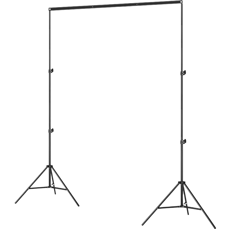 AMBITFUL Live Streaming Green Screen Chroma Key Cloth, Photography Backdrop Cloth, ID Photo Shooting Pure Color Background Stand, Thickened Green Cloth, 2*3m Black Model