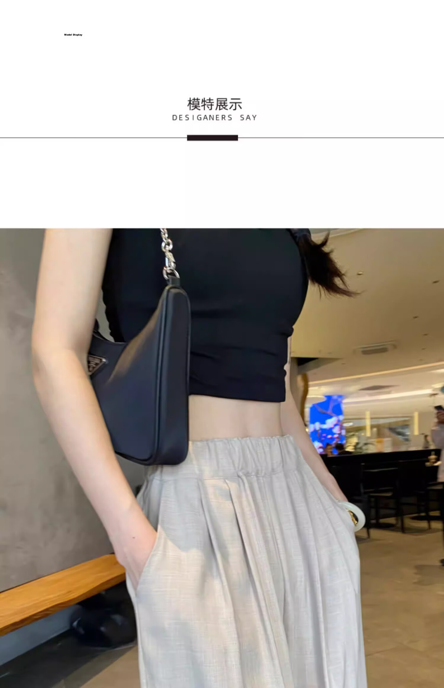 Langsha TR Bamboo Fiber Summer Wide-Leg Pants for Women Thin Draped Loose Casual New Chinese Style Ice Silk Trousers 15
