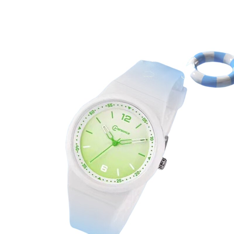 GEORGCOUNT College Style Student Watch Girls Boys Silent Quartz Exam Time-Only Children's Watch