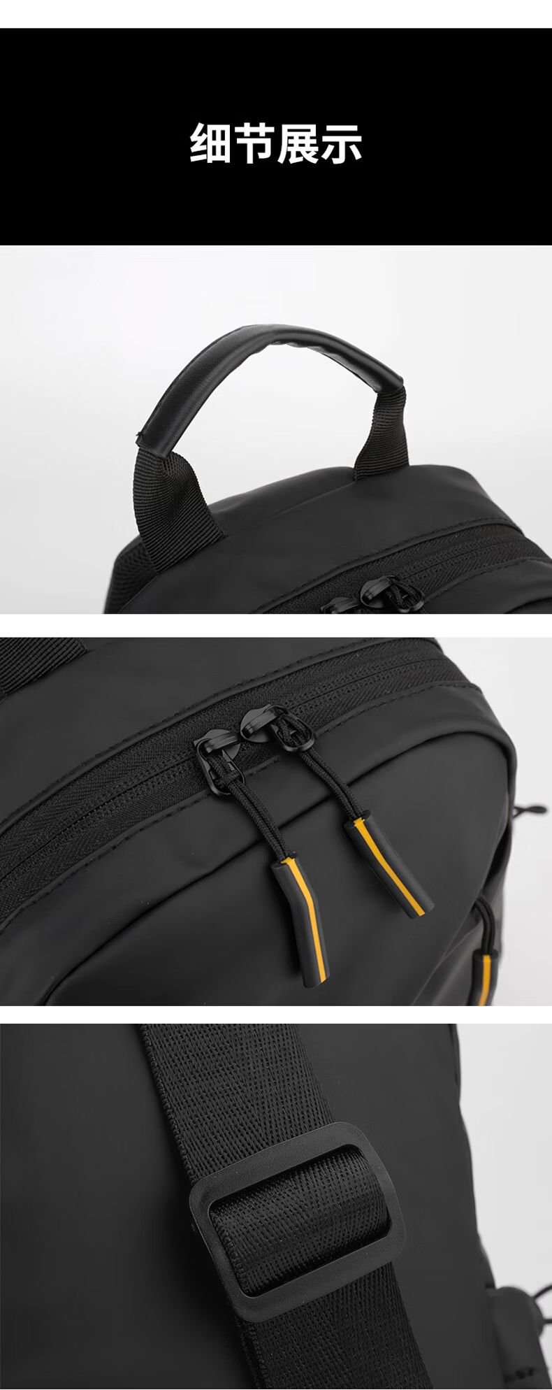 361° Men's Chest Bag Waterproof Lightweight Commuter Small Outdoor Hiking Mountaineering Cycling Backpack 10