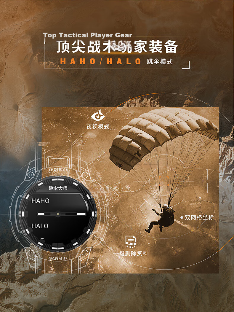 GARMIN Instinct Cross-Border Needle Sports Smartwatch GPS Positioning Mountaineering Running Heart Rate Health Monitoring 8