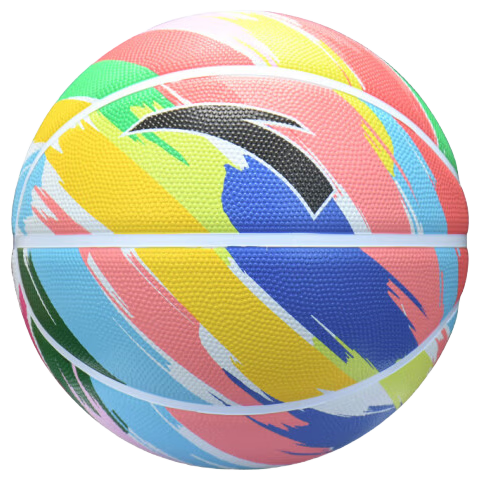 ANTA Basketball, Size 5 for Children's Games, Indoor And Outdoor Use, Wear-Resistant, Suitable for Cement Courts, Elementary School Students, Teenagers, Outdoor Rubber, Size 5