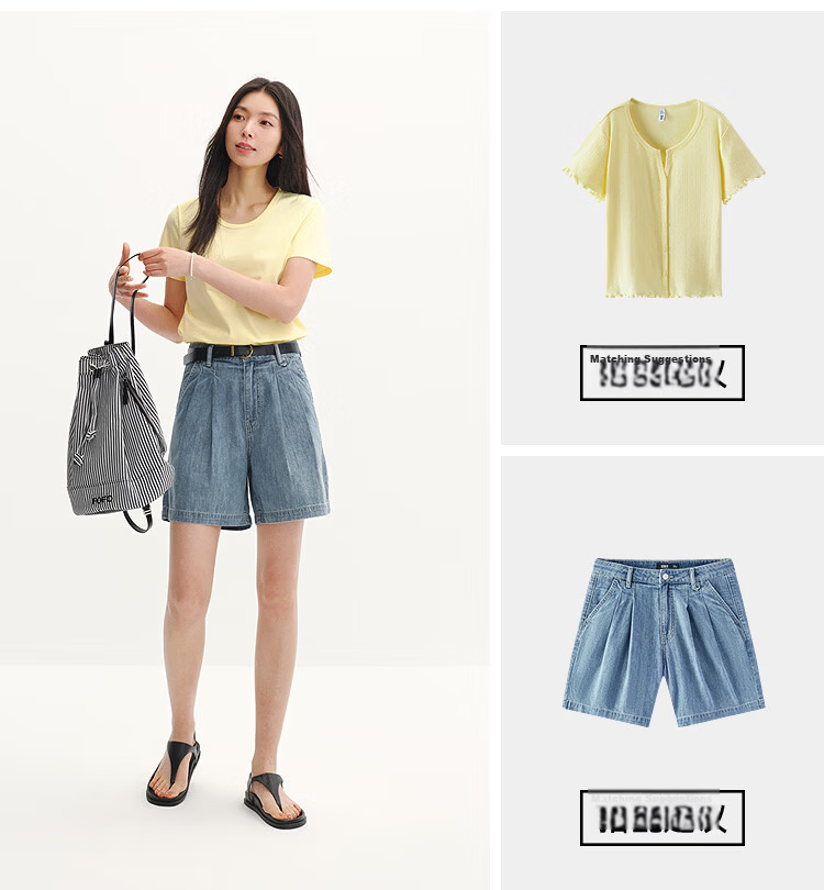 Semir Women's Short Sleeve T-Shirt, Cropped Fit, Slimming, Regular Shoulder, Inner Wear, Summer Cool Feel, Slim Fit Base Layer, 109326100001 22