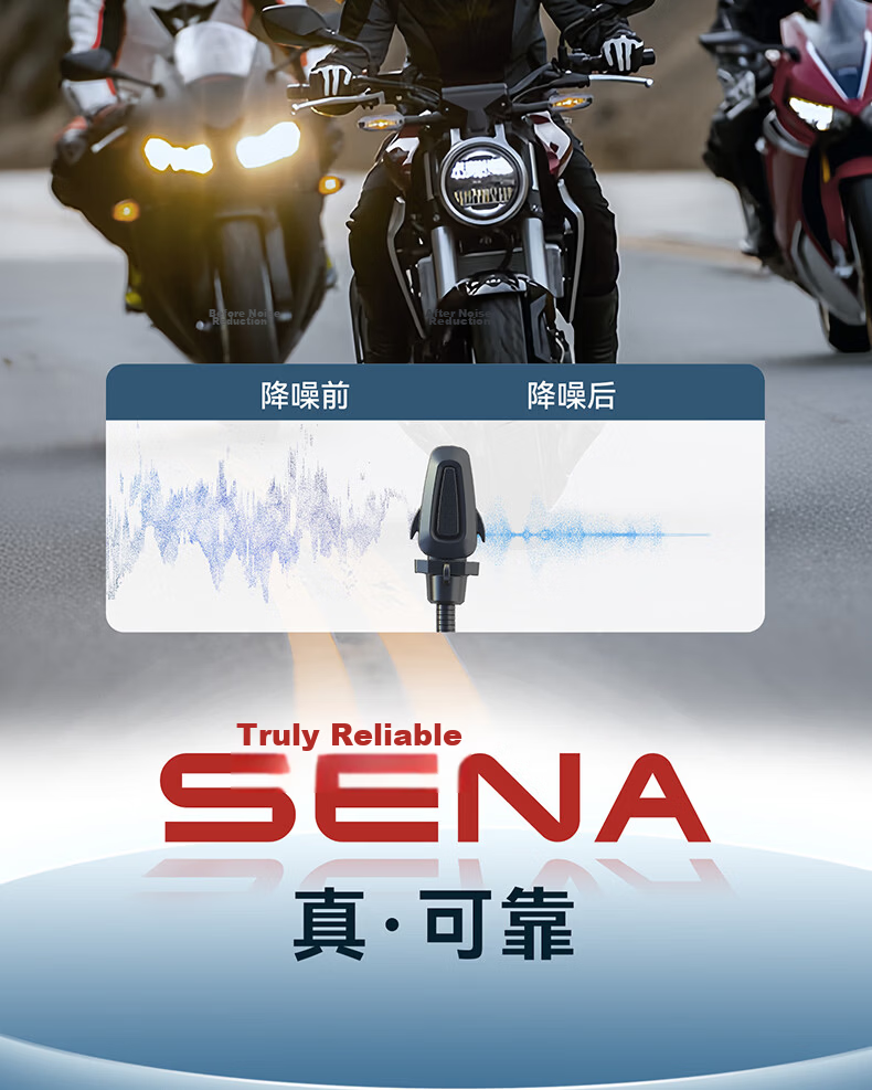 SENA C30 Motorcycle Helmet Bluetooth Headset Built-in HD Unit for Riding 28