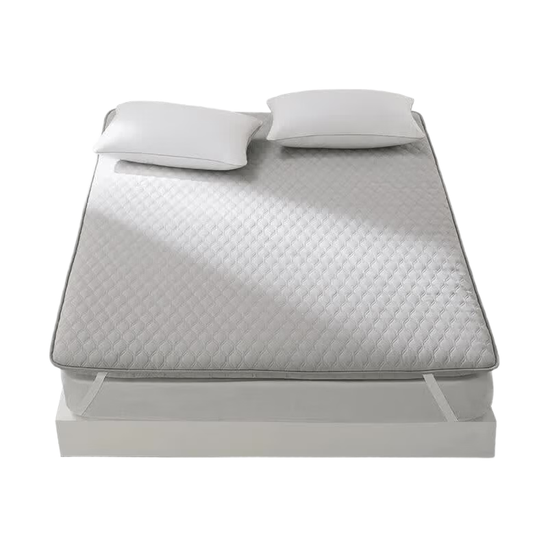 LOVO Luolai Mattress Pad, Thickened Soft Mat, Tatami, Antibacterial And Anti-Mite, 135*200cm, Gray, for Student Dormitory