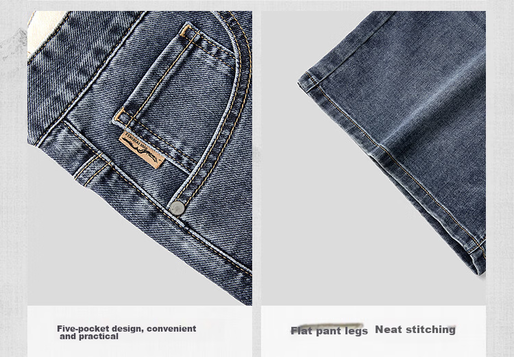 HLA Hailan Home Men's Denim Shorts 26 Mountain Series Five-Pocket Cool Summer Pants 19