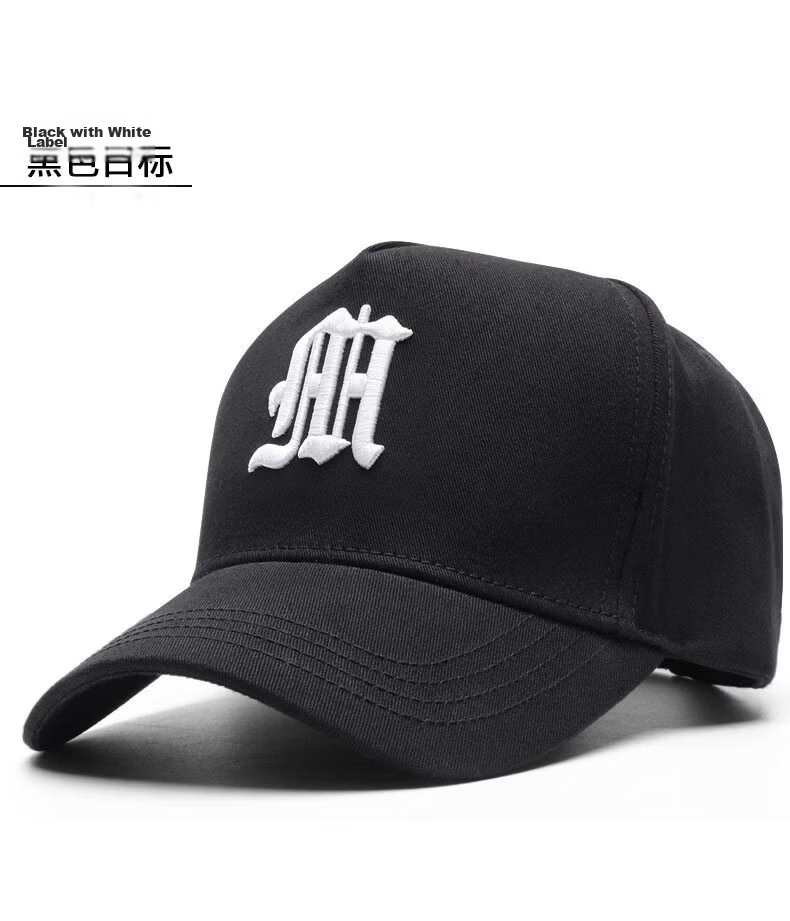 Ning'an Oversized High-Top Baseball Cap for Men and Women, Trendy Brand, Extra Large and Deep with Wide Brim, Face-Slimming Sun Protection Duckbill Hat 14