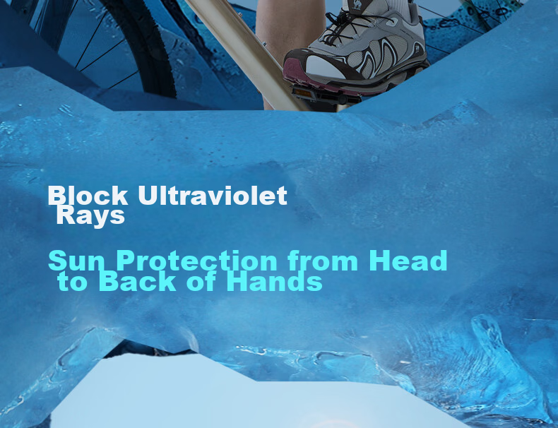 Camel Iceberg Sun Protection Jacket Cycling Edition Spring Summer New UPF200+ UV Protection Fishing Shirt M16BA30015 3