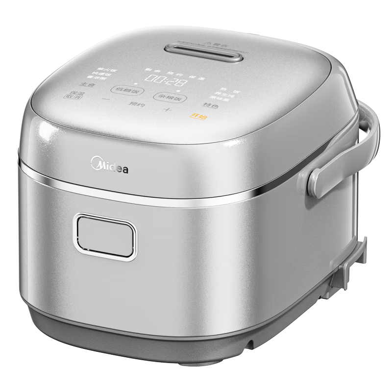Midea Rice Cooker 2-3 People Small Smart Multifunctional IH Induction Heating Rice Pot 0 Fluorine Platinum Ding Pot Household 1-3 People Suitable Low Sugar Rice Cooker 2L CFB2050H