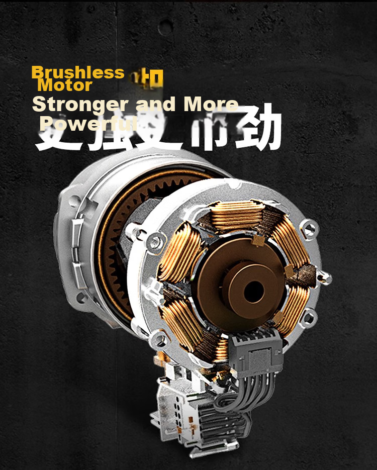 DEWALT Cordless Brushless Rotary Hammer Drill Multi-Function Heavy-Duty Electric Pick High-Power Impact Drill Set DCH133 5