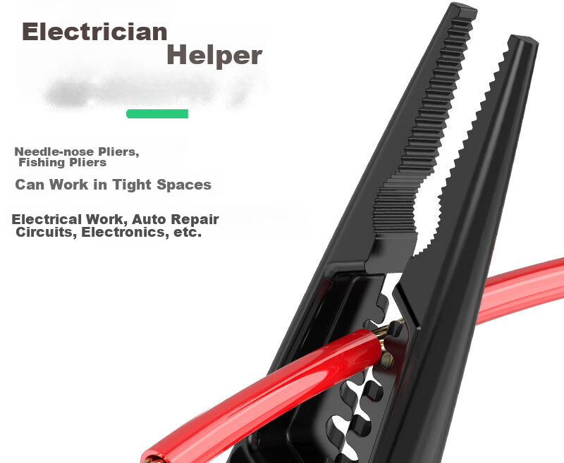 LAOA LA322108 Insulated 8-Inch Steel Wire Pliers Electrician Wire Stripper Cable Cutter 1000V Rated 13