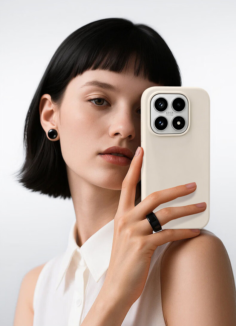 Dreamworthy Compatible Xiaomi 17 Phone Case Xiaomi 17 Protective Cover True Liquid Silicone Skin-Friendly Full Coverage Shockproof Ultra-Thin Heat Dissipation Simple Unisex New Model Elegant Black 2