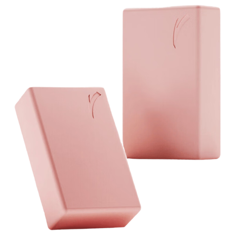 ANTA Yoga Blocks Non-Slip Matte Stable EVA Eco-Friendly Material Cherry Pink 2 Pieces