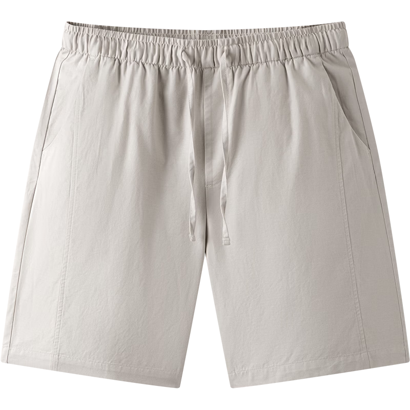 Semir Men's Casual Summer Elastic Drawstring Waist Shorts 2026 Loose Straight Pants Comfortable 109326125102