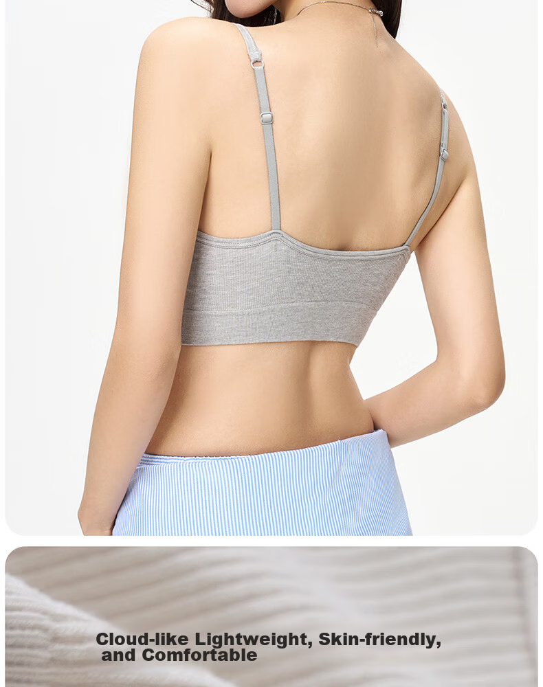 Free Style Modal Camisole Tank Top for Women with Padded Bra, Spring Summer, Beautiful Back, Inner Layer, Outerwear, No Bra Needed 6