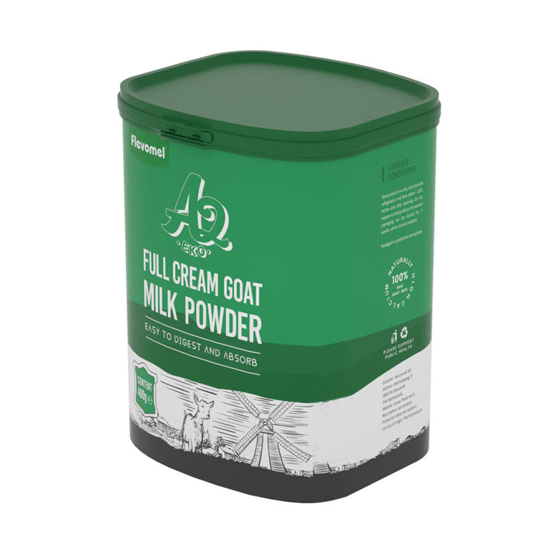 风车牧场 荷兰进口A2β-酪蛋白羊奶粉儿童营养成人女士中老年奶粉罐装400g