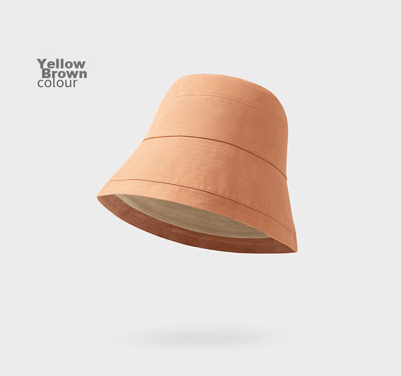 QUEEN.EASY Women's Fisherman Hat Sun Protection Summer Outdoor Beach Compact Versatile Face-Shielding Bucket Hat Sun Hat 23