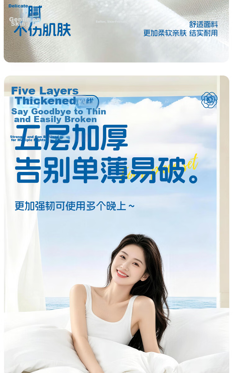 Qihai Autumn Train Sleeper Curtain Upper and Lower Bunk Hard and Soft Sleeper Disposable Thickened Privacy Curtain 1 Pack 4