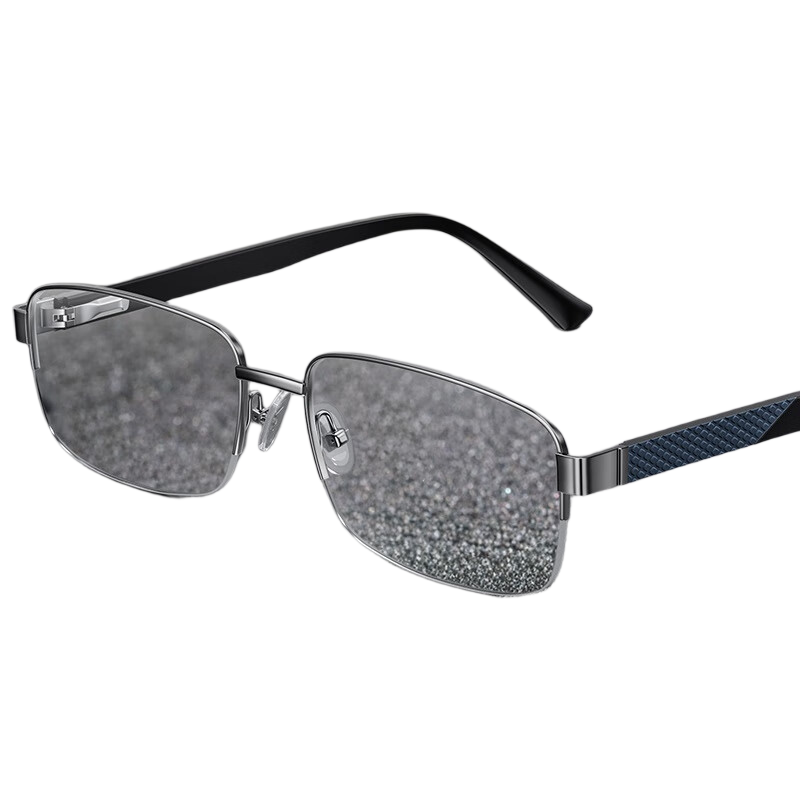 WESEE Reading Glasses for Men, Bifocal German Imported Presbyopic Glasses with Auto-Focus, HD Anti-Blue Light, Back to School
