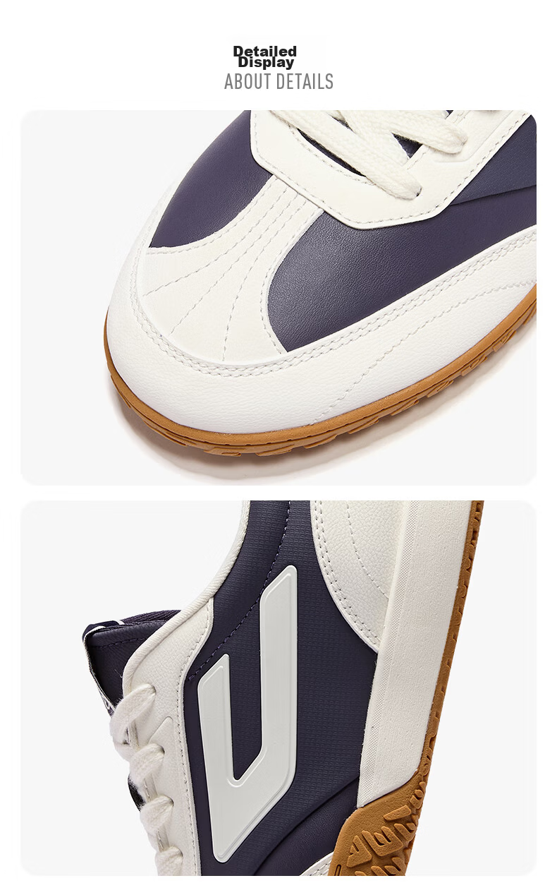 ERKE Men's Sneakers Summer 2026 New Breathable Casual Thin-Soled Trendy Sports Shoes | Nebula (Leather) 38