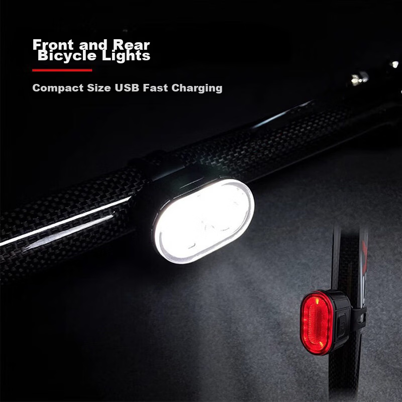 MOTIE Kids Bicycle Light High Brightness Night Riding Flashlight Mountain Road Bike Front and Rear Light Beginner Equipment Accessories 1