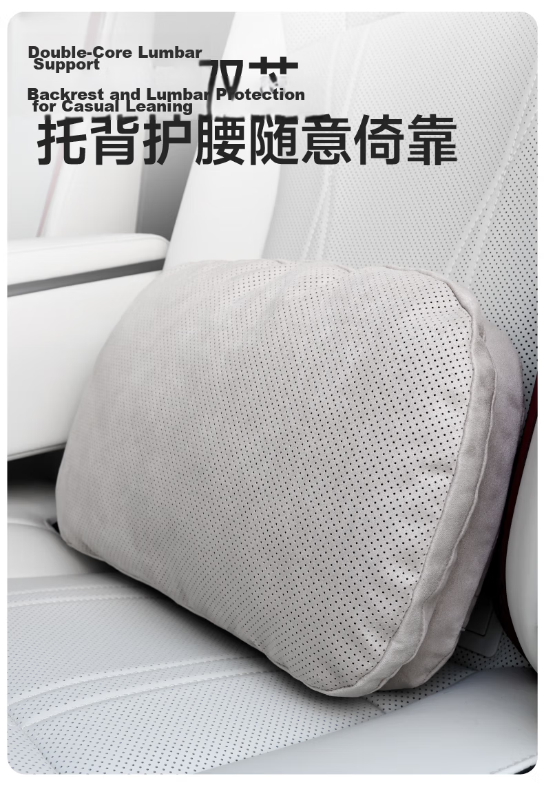BIMLL Car Aviation Memory Foam Headrest Dual-Core PRO Upgraded Neck Support Maybach Car Neck Pillow Lumbar Cushion 10