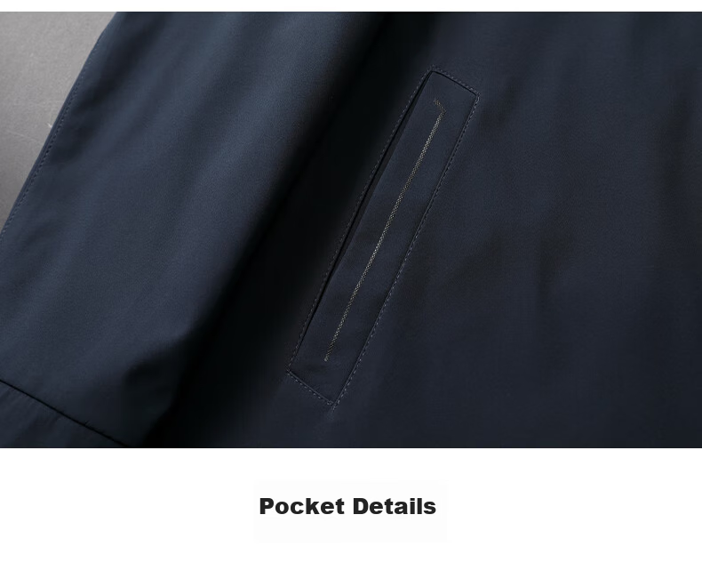 FIRS Men's Jacket Executive Coat Spring Autumn Business Casual Young Middle-aged Turn-down Collar Simple Workwear Short Coat 15