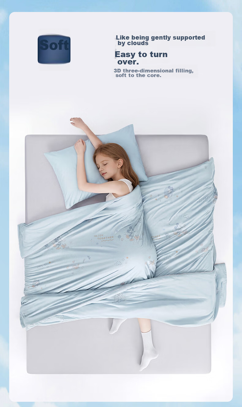 Disney Summer Cooling Quilt Single Ice Silk Air Conditioning Quilt Washable Antibacterial Class A Winnie 150 7
