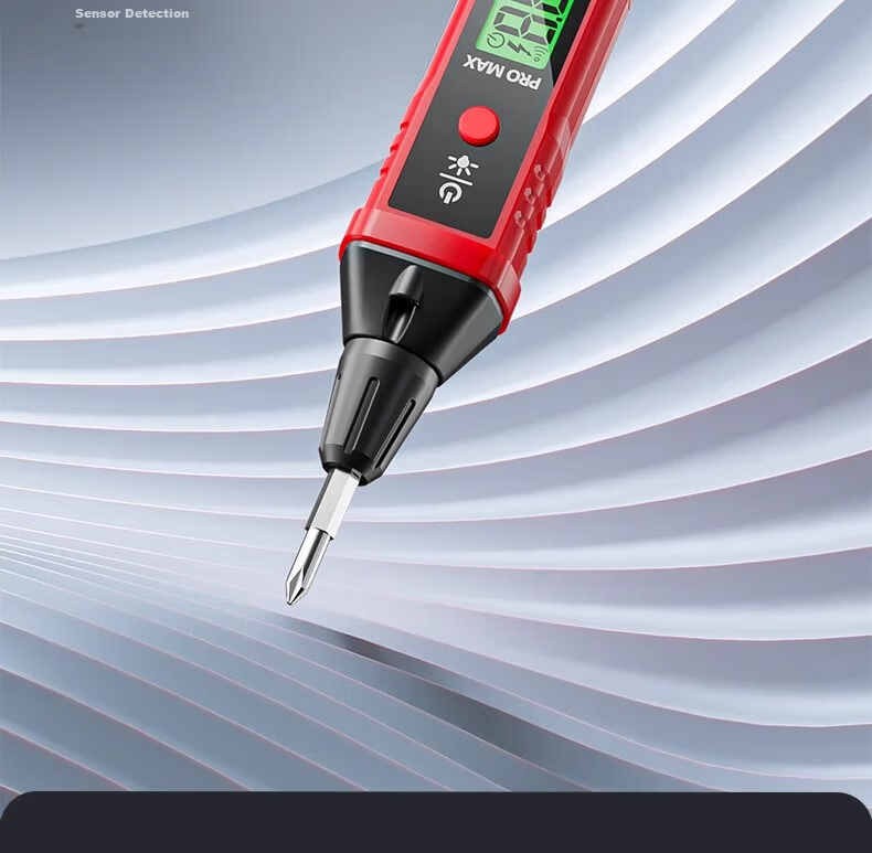 Yizhil Power 2897 Electric Pen Smart Voltage Tester Multifunction Wire Break Detection Digital Display Electrician Induction Test Pen 2