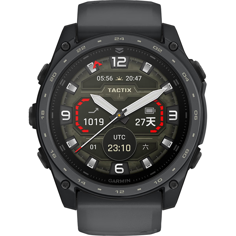 GARMIN Tactix 8 Storm Gray Ceramic Coating ECG Heart Rate Tactical Outdoor GPS Sports Watch