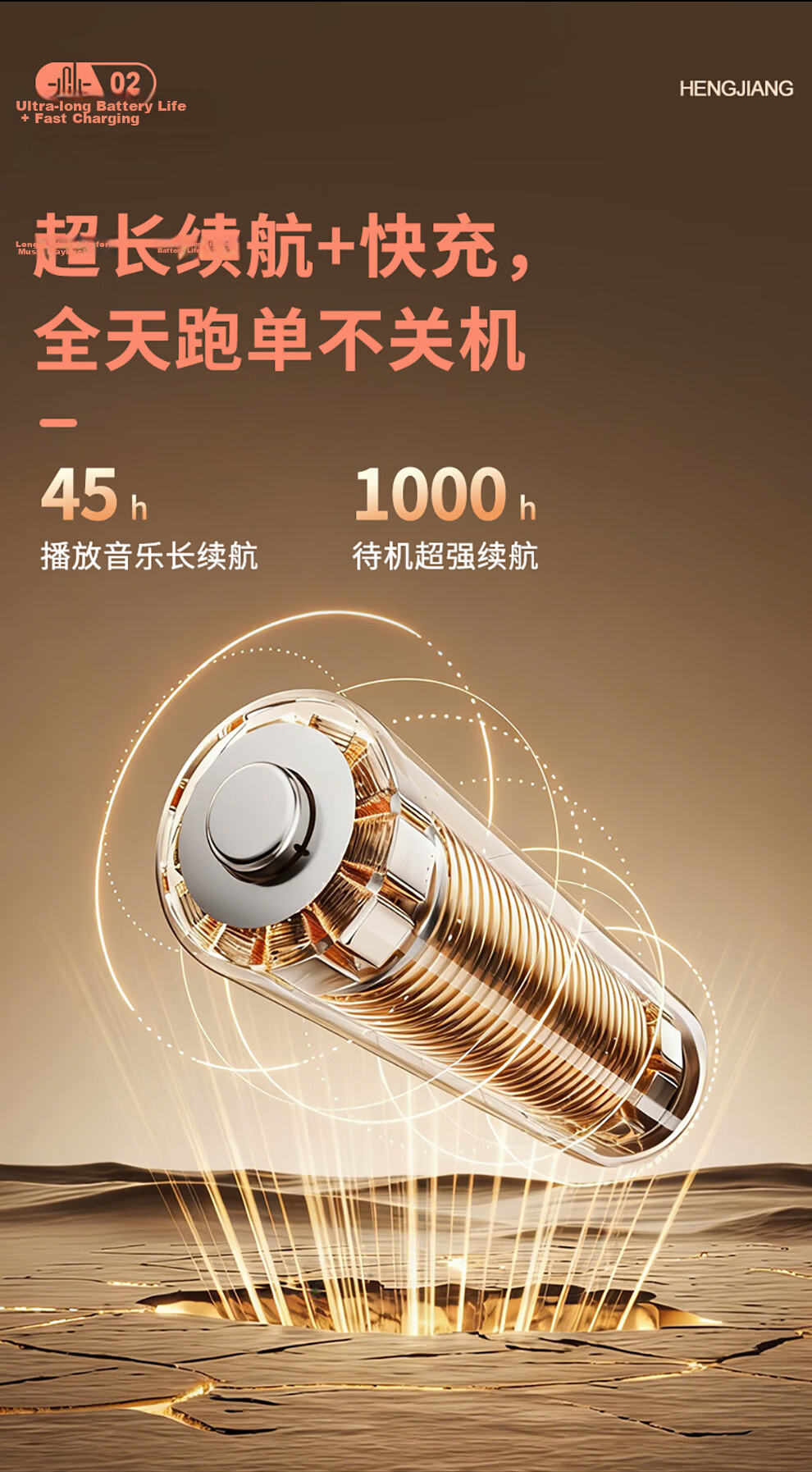 Hengjiang A7 Black Knight Motorcycle Helmet Bluetooth Headset Ultra-Long Battery Life A30 Upgraded Version 3