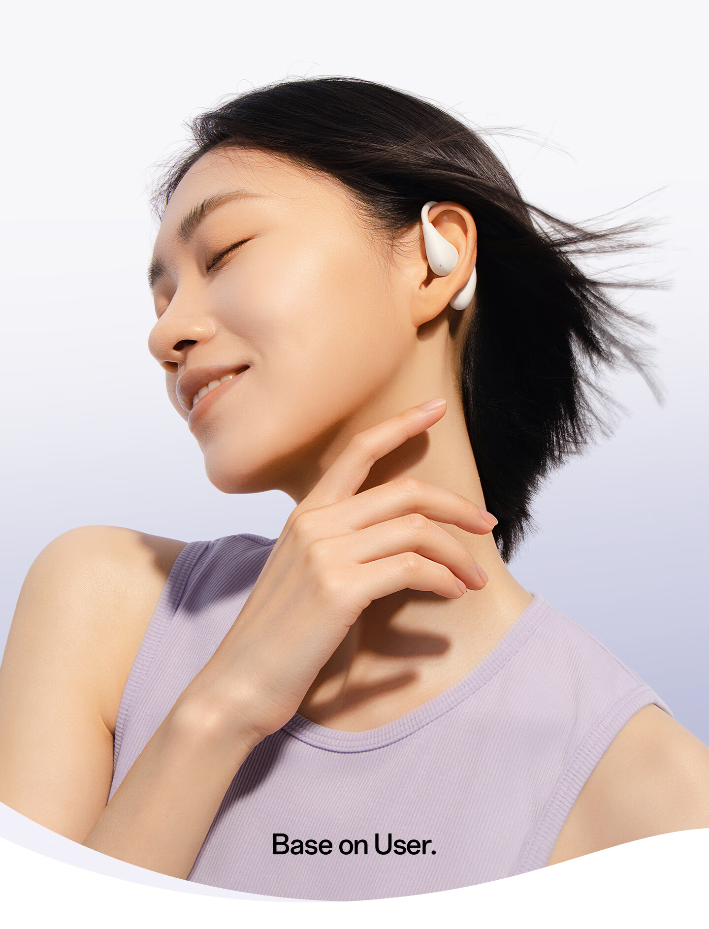 Baseus BF1 Lite 2026 New Bluetooth Earphones Open-Ear Hanging Design AI Translation Sports Call Long Battery Life Starry Black 5
